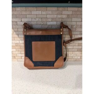 Michael Kors Sullivan Large North‎ South Leather Messenger Bag, Dark Denim
